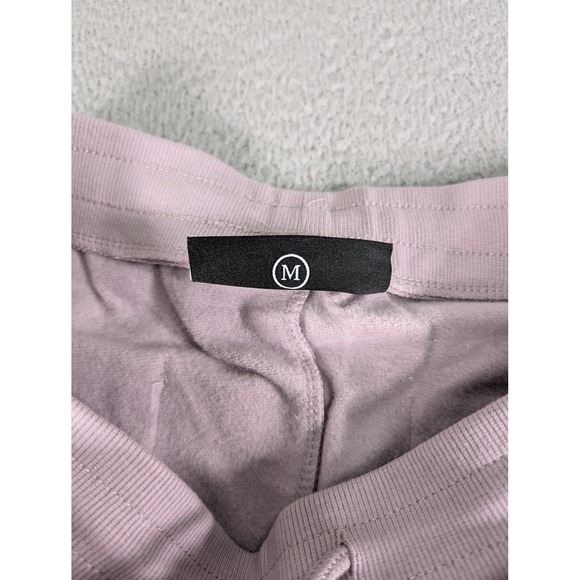 Civil Regime Pants Mens Medium Forever Rose Flare Fleece Hint of Violet New - Picture 2 of 12